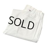 USA製【ビンテージ】【ディッキーズ】【Dickies】タロン42【白】【ワークパンツ】【W30】 