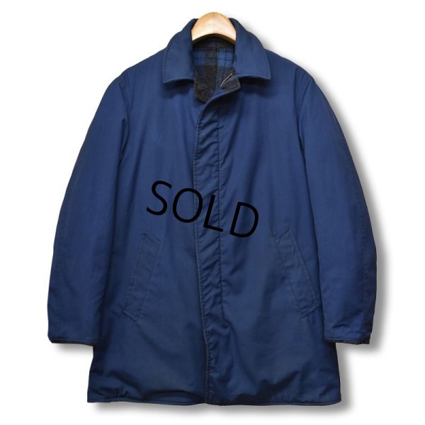 画像4: 【ビンテージ】【Pendleton】【ペンドルトン】【青×黒チェック】リバーシブル【ウールジャケット】