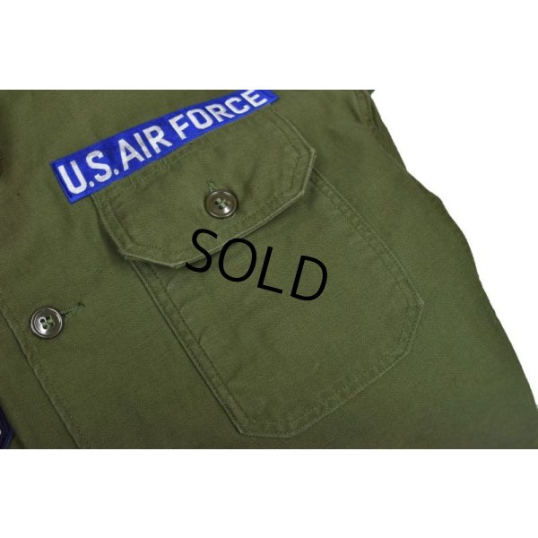 画像5: 程度良好‼【60's】【米軍実物】【ビンテージ】【U.S.ARMY】2型【USAF】【ユーティリティシャツ】【14 1/2-32】