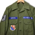 画像6: 程度良好‼【60's】【米軍実物】【ビンテージ】【U.S.ARMY】２型【USAF】【ユーティリティシャツ】【14 1/2-32】 