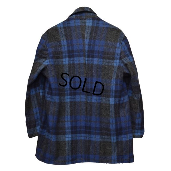 画像5: 【ビンテージ】【Pendleton】【ペンドルトン】【青×黒チェック】リバーシブル【ウールジャケット】