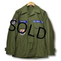 程度良好‼【60's】【米軍実物】【ビンテージ】【U.S.ARMY】２型【USAF】【ユーティリティシャツ】【14 1/2-32】 