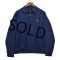 【ラルフローレン】【POLO RALPH LAUREN】【紺】【ブルゾン】スウィングトップ【サイズＭ】 