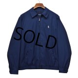 【ラルフローレン】【POLO RALPH LAUREN】【紺】【ブルゾン】スウィングトップ【サイズＭ】 