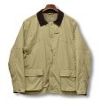 画像1: 【ビンテージ】L.L.Bean【ＬＬビーン】【ベージュ】ハーフムーン【ハンティングジャケット】【サイズＬ】<br> (1)