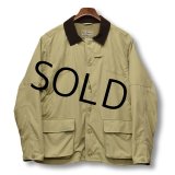 【ビンテージ】L.L.Bean【ＬＬビーン】【ベージュ】ハーフムーン【ハンティングジャケット】【サイズＬ】 