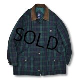 【ビンテージ】【ＧＡＰ】オールドギャップ【ブラックウォッチ】ハンティングジャケット【サイズL】ハンティング風コート 