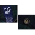 画像2: 【ビンテージ】【ＧＡＰ】オールドギャップ【ブラックウォッチ】ハンティングジャケット【サイズL】ハンティング風コート<br> (2)