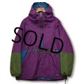 90's【USA製】【ビンテージ】【ＬＬビーン】【L.L.bean】シンサレート入り【チロリアンテープ】中綿入りアノラック【アノラックパーカー】【レディースＸＬ】 