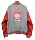 【デッドストック】【WINSTON SALEM】グレー×赤【スウェットスタジャン】【サイズＸＬ】 