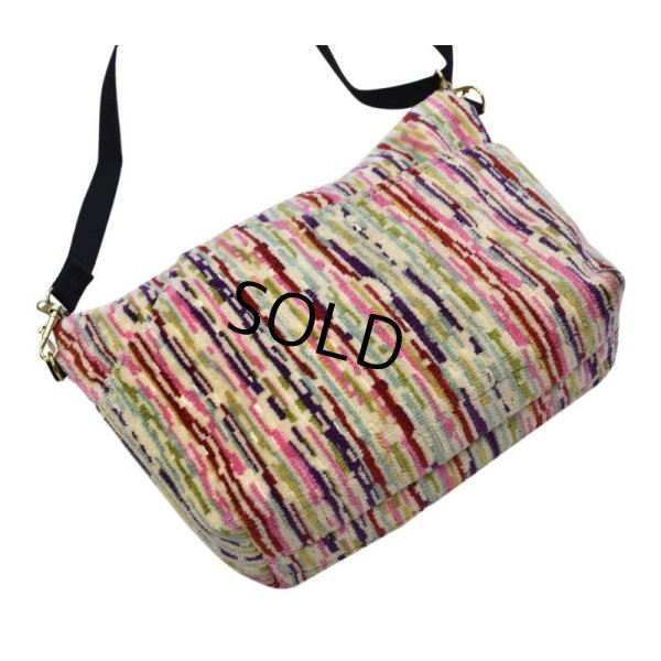 画像4: 【ほぼ未使用!!】USA製【DANNY K】　タオル地【ショルダーバッグ】【ショルダーポーチ】 