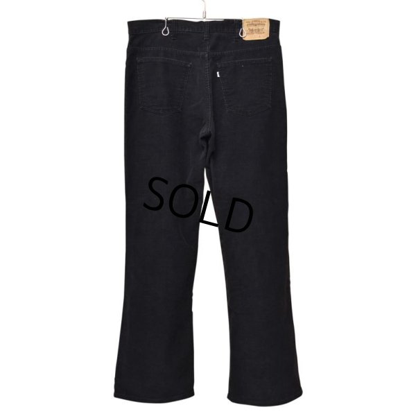 画像4: 80's〜【ビンテージ】【USA製】【LEVI'S】【リーバイス５１７】ブーツカット【黒】517-1558【コーデュロイパンツ】【517】【38X32】 