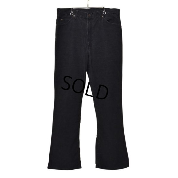 画像2: 80's〜【ビンテージ】【USA製】【LEVI'S】【リーバイス５１７】ブーツカット【黒】517-1558【コーデュロイパンツ】【517】【38X32】 