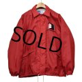 ほぼ未使用！【USA製】ビンテージ【Dunbrooke】W.S Darley＆To.【赤】CHAMPION FIRE PUMPS ＆APPARATUS【コーチジャケット】【ナイロン】【サイズL】 