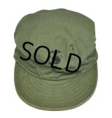 40s~ 【ビンテージ】米軍【USMC】【WW2】【HBTハット】【58ｃｍ程度】 