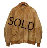 【ビンテージ】ORVIS【オービス】【ブラウン】スエード【スウェードブルゾン】【スエードジャケット】【サイズXL】 