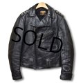 50's【ビンテージ】【ALL STATE】オールステーツ　ホースハイド ２スター ライダース【HOUSEHIDE】【Wライダースジャケット】【サイズ38】 