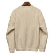 画像3: 【チャップス】CHAPS【ラルフローレン】 【POLO ralph lauren】【クリーム色】【ヘリンボーン】【ハンドニット】【コットンセーター】 【サイズL】 <br> (3)