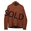 【パタゴニア】patagonia   メンズ ベターセーター 1/4ジップ 【ライトブラウン】【サイズM】 