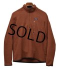 【パタゴニア】patagonia   メンズ ベターセーター 1/4ジップ 【ライトブラウン】【サイズM】 