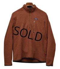 【パタゴニア】patagonia   メンズ ベターセーター 1/4ジップ 【ライトブラウン】【サイズM】 