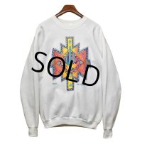 90's【デッドストック】【USA製】【ビンテージ】【フルーツオブザルーム】【白】【ラスベガス】 【サボテン】 【スウェット】【サイズXL】 