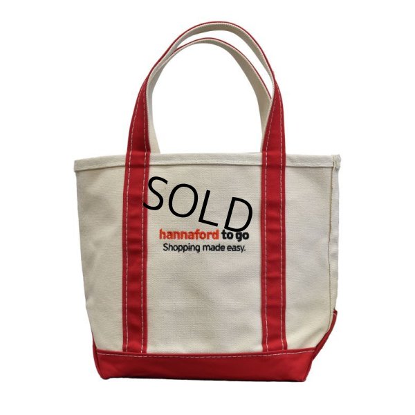 画像5: 程度良好!!【ビンテージ】【USA製】【L.L.bean】【L.L.ビーン】【キャンバス】【トートバッグ】【白×赤】