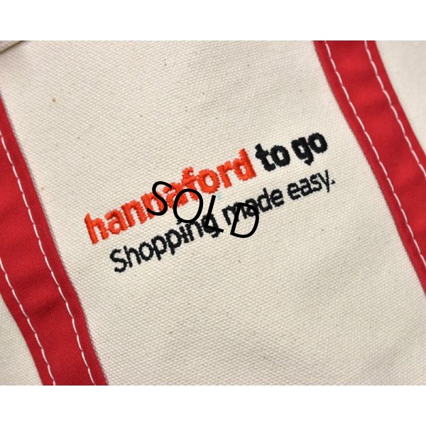 画像3: 程度良好!!【ビンテージ】【USA製】【L.L.bean】【L.L.ビーン】【キャンバス】【トートバッグ】【白×赤】