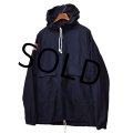 ~80's【U.S.NAVY】ビンテージ【民間品】【サルベージパーカー】【紺】【ワッペン付】【サイズＬ】 