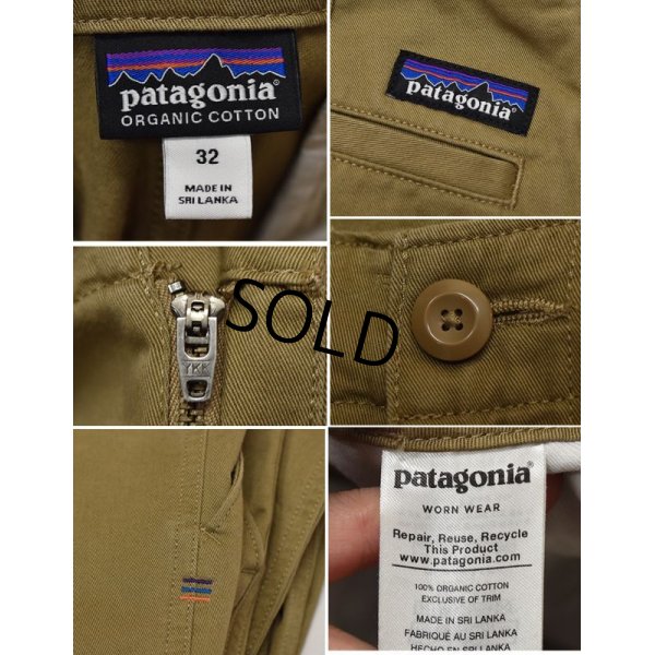 画像3: 【patagonia】【パタゴニア】カーキ 【オーガニックコットンパンツ】【サイズ32】 