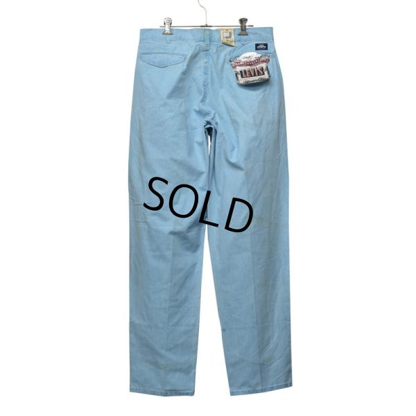画像4: 90s 【USA製】【デッドストック】【ビンテージ】【LEVI'S】【リーバイス】【シルバータブ】【2タック】【コットンパンツ】【33×32】