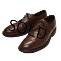 USA製【ビンテージ】FREEMAN Shoe Co【フリーマン】プレーントゥ【ブラウン】【レザーシューズ】【９1/2 D】【27.5cm程度】 