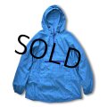90's【USA製】【ビンテージ】【ＬＬビーン】【L.L.bean】【青チェック柄】【アノラックパーカー】レディース古着【レディースＬ】W-L 