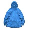 画像3: 90's【USA製】【ビンテージ】【ＬＬビーン】【L.L.bean】【青チェック柄】【アノラックパーカー】レディース古着【レディースＬ】W-L<br> (3)