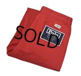 【デッドストック】【ラルフローレン】POLO RALPH LAUREN【赤】ANDREW PANTS【２タック】【コットンパンツ】【32×30】 