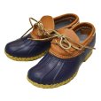 画像1: 【USA製】【L.L.bean】【ネイビー】ラバーモカシン【ビーンブーツ】【サイズ６Ｍ】【２３〜２４cm程度】<br> (1)