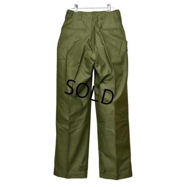 画像6: 【デッドストック】40's【米軍実物】【ビンテージ】【U.S.ARMY】ODカラー【フィールドトラウザーズ】フィールドパンツ【28x30】