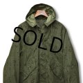 【80's】【ビンテージ】【米軍実物】【ナイトカモ】【フィッシュテイルパーカー】デザートカモ【サイズＭ】 