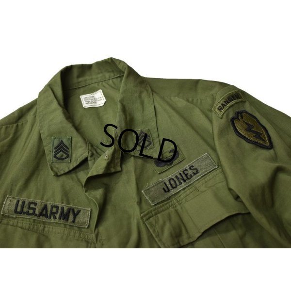 画像6: ほぼ未使用‼ 70's【ビンテージ】【米軍実物】【リップストップ】【ジャングルファティーグシャツ】【ファティーグジャケット】【S-short】