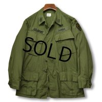 ほぼ未使用‼ 70's【ビンテージ】【米軍実物】【リップストップ】【ジャングルファティーグシャツ】【ファティーグジャケット】【S-short】 