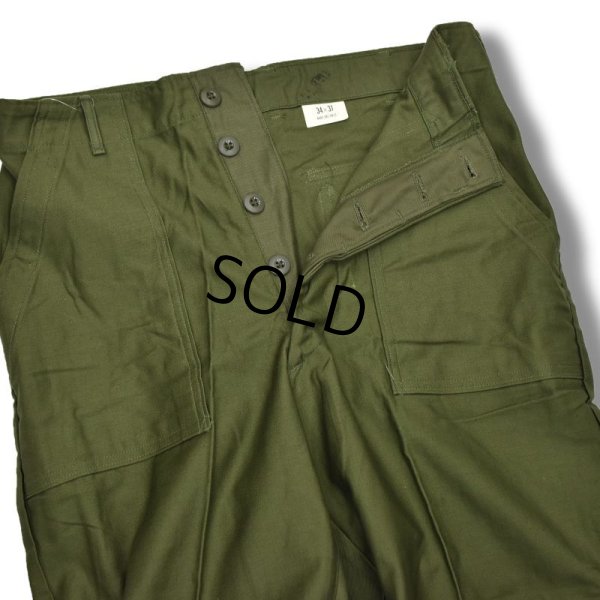 画像3: デッドストック【米軍実物】【ビンテージ】【UFOボタン】【ベイカーパンツ】【ユーティリティパンツ】【OG107】【34×31】