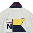 画像4: 80's~【ビンテージ】【nautica】【ノーティカ】【白×紺】【ロゴ入り】【バックロゴ】【ブルゾン】【サイズＭ】<br> (4)