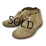 イタリー製【J.CREW】ブラウン【デザートブーツ】【スエード】【サイズ 9 1/2】【27.5cm程度】 