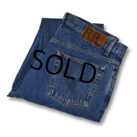 大きめサイズ‼【ビンテージ】【RRL】【ダブルアールエル】ラルフローレン【デニムパンツ】【ボタンフライ】【W36程度】 