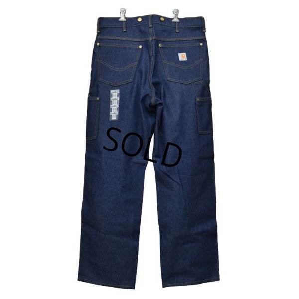 画像4: 90's〜【デッドストック】【USA製】【ビンテージ】【カーハート】carhartt【デニムペインターパンツ】【34X30】 