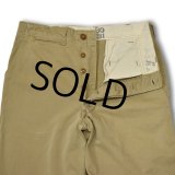 【40's】【ビンテージ】【U.S.ARMY】米軍実物【チノパンツ】【チノパン】【30×31】 