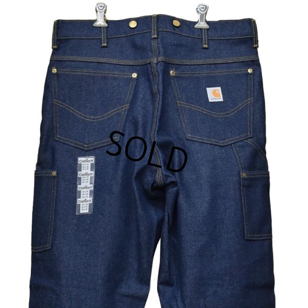画像5: 90's〜【デッドストック】【USA製】【ビンテージ】【カーハート】carhartt【デニムペインターパンツ】【34X30】 