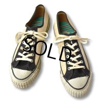 【USA製】【デッドストック】【ビンテージ】【PRO】2トーン【キャンバススニーカー】【サイズ 8 1/2】【26.5cm】 