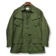 画像1: ほぼ未使用‼ 60's【ビンテージ】【米軍実物】【リップストップ】【ジャングルファティーグシャツ】【ファティーグジャケット】【XS-R】<br> (1)