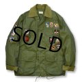 60s〜70s【USA製】【ビンテージ】【ＬＬビーン】筆記体【L.L.bean】ワッペン付き【ワーデンジャケット】【ハンティングジャケット】【サイズ３８】 